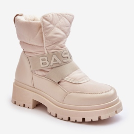 PS1 Women's Zippered Insulated Snow Boots Light Beige Zeva 1 PS1 Women's Zippered Insulated Snow Boots Light Beige Zeva 1