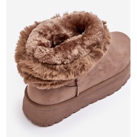 PS1 Beige Rainsa Women's Snow Boots With Fur 2 PS1 Beige Rainsa Women's Snow Boots With Fur 2