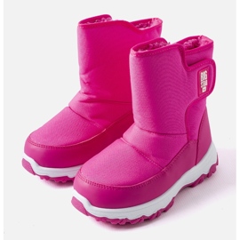 Pink children's snow boots Big Star MM374121 1