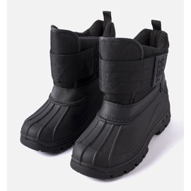 Black children's snow boots Big Star MM374122 1