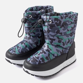 Black and gray Big Star snow boots KK374238 1 Black and gray Big Star snow boots KK374238 1