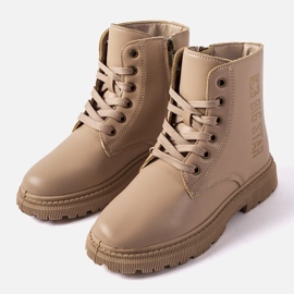 Beige insulated boots Big Star MM374154 1