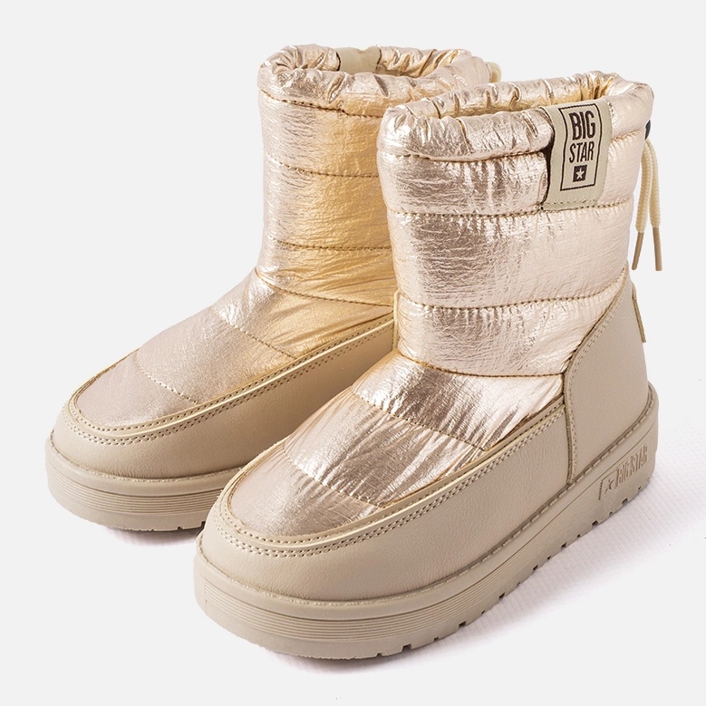 Beige snow boots Big Star KK374221 1