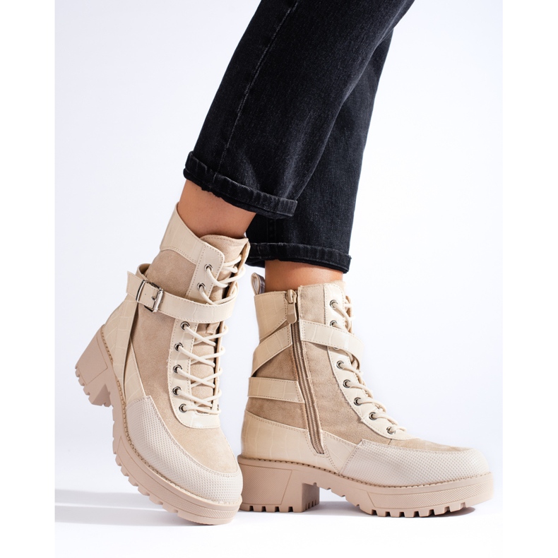 W. Potocki Potocki women's workers beige 1