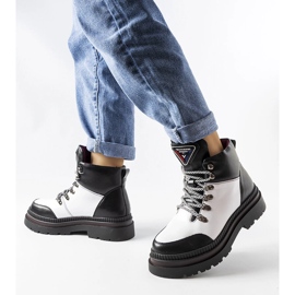 Black and white insulated boots from Solofra 1 Black and white insulated boots from Solofra 1