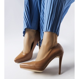 Kristin brown classic heels 1