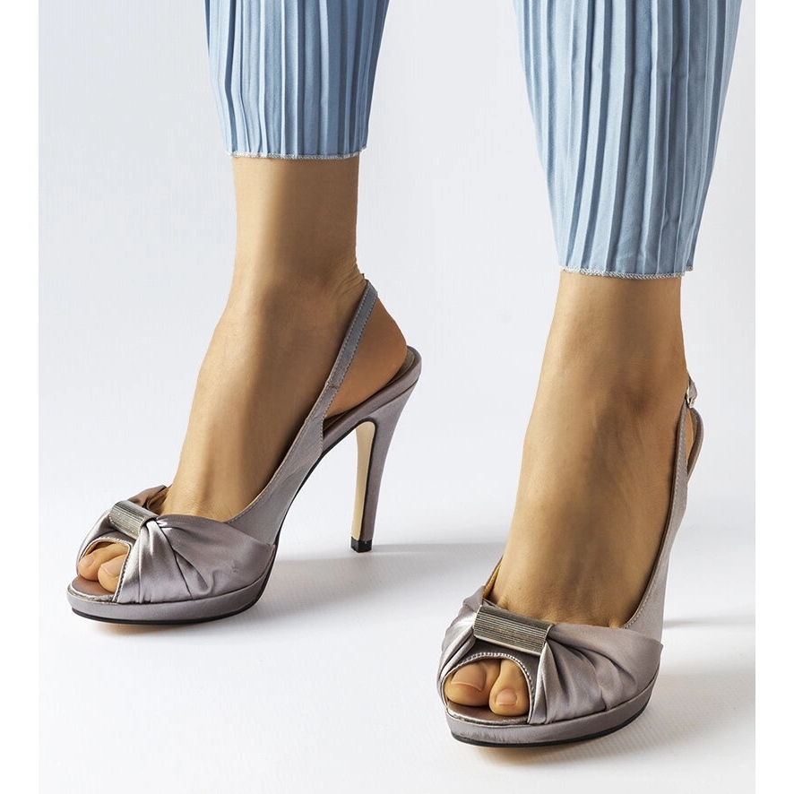 Light gray sandals clearance