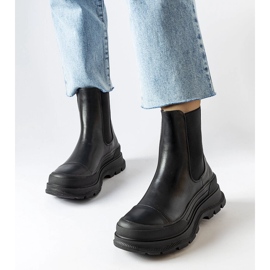 Black platform boots from Bellucci 1