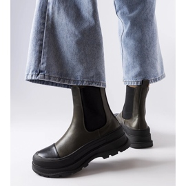 Green platform boots from Bellucci 1