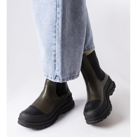 Green platform boots from Bellucci 2 Green platform boots from Bellucci 2