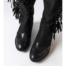 Black cowboy boots from Tabita 1