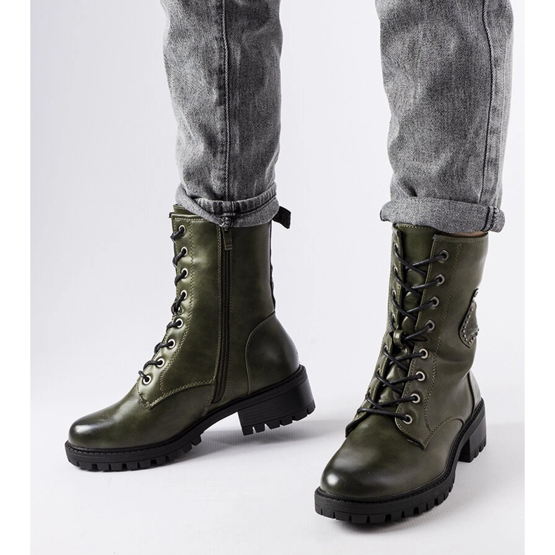 Green insulated boots from Lapresse 1