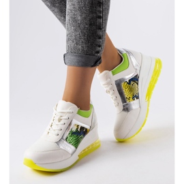 Inna Irpina white wedge sneakers 1