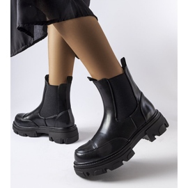 Inna Albany black slip-on boots 1