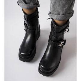 Black chunky boots from Enrico 1