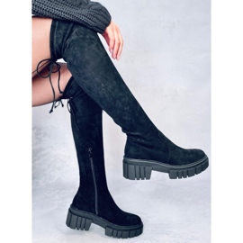 Women's Alyssa Black boots 1 Women's Alyssa Black boots 1