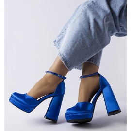 Blue high heel pumps from Elida 1 Blue high heel pumps from Elida 1