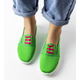 Arido green sneakers 1