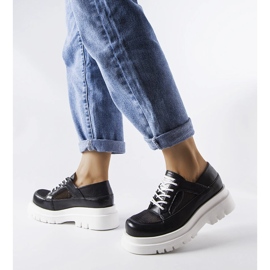 Inna Black openwork massive Tasmin shoes 1 Inna Black openwork massive Tasmin shoes 1