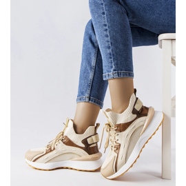 Inna Beige sports sneakers from Begins 1 Inna Beige sports sneakers from Begins 1