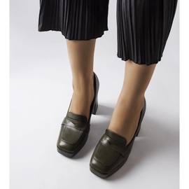 Dark green pumps from Inès 1 Dark green pumps from Inès 1