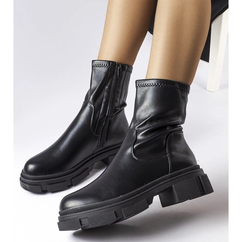 Black insulated boots from Helvi 1 Black insulated boots from Helvi 1