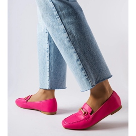Pink decorative loafers from Docherty 1