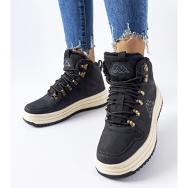 Kappa 243364 Tobin black insulated shoes 1