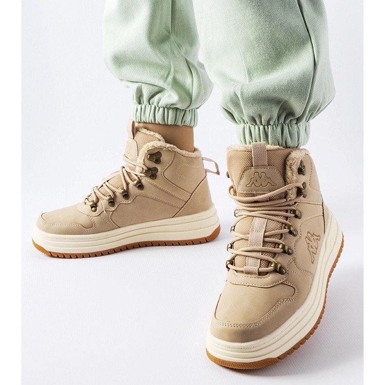 Beige insulated shoes Kappa 243364 Tobin 1