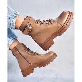 Military Pomona Camel boots beige 2