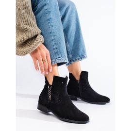 Openwork spring boots Vinceza black 2