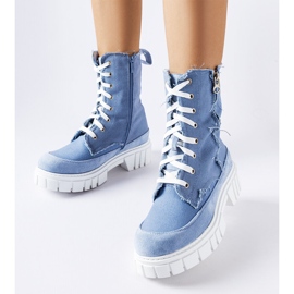 Blue insulated Crispiero boots 2