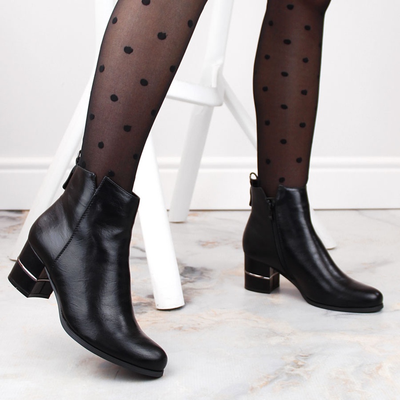 Black Warm Chelsea boots on the post by M. Daszyński 1