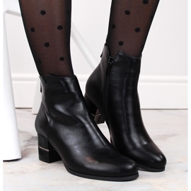 Black Warm Chelsea boots on the post by M. Daszyński 2