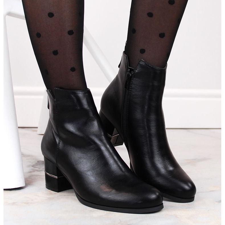 Black Warm Chelsea boots on the post by M. Daszyński 2