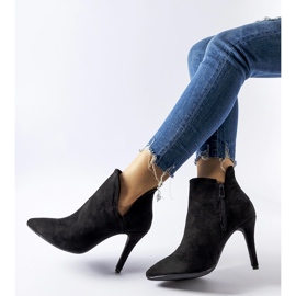 Black elegant ankle boots from Ormazd 1