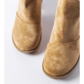 Beige ankle boots with cutouts Artemisia 1 Beige ankle boots with cutouts Artemisia 1