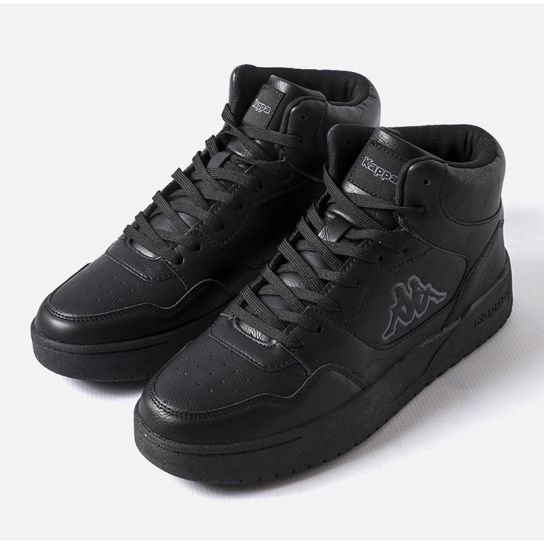 Black High Sneakers Kappa 243304 Broome - Fashionable Shoes