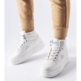 Kappa 243047 Fallou white insulated shoes 1