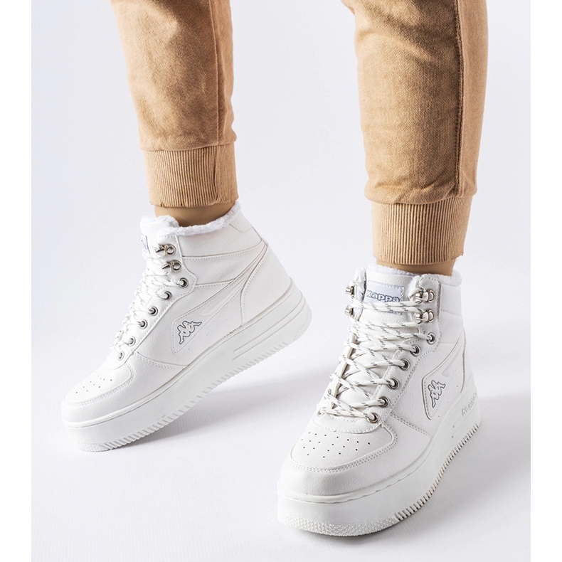 Kappa 243047 Fallou white insulated shoes 1