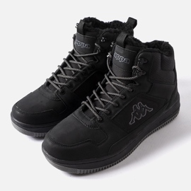 Black insulated sports shoes Kappa 243046 Fur 1 Black insulated sports shoes Kappa 243046 Fur 1