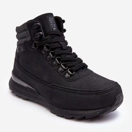Trapper Lace-up Trekking Shoes Black Big Star MM274677 1
