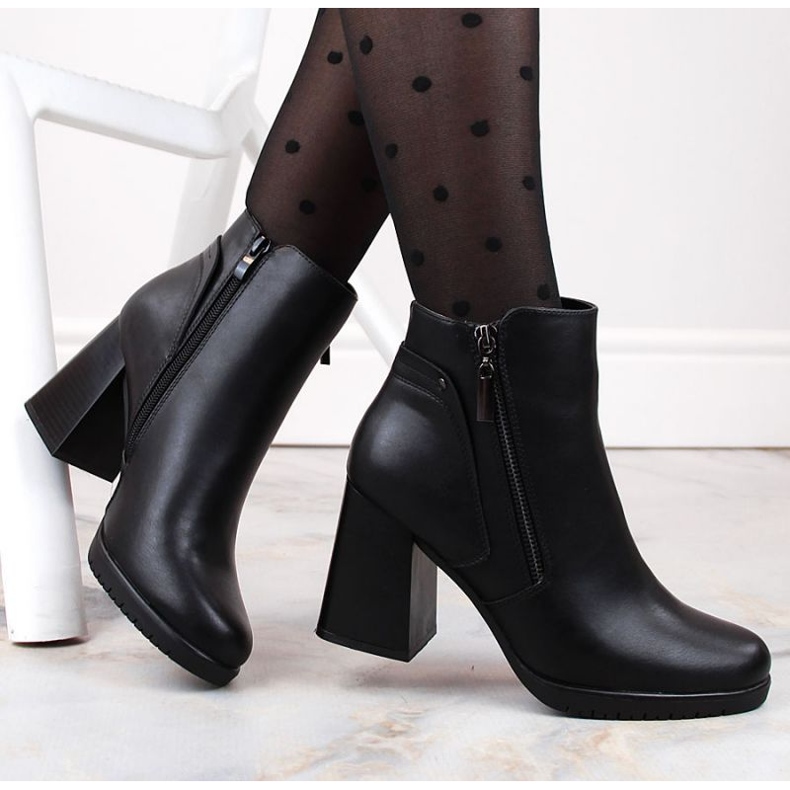 Sergio Leone W SK425A insulated ankle boots, black 1