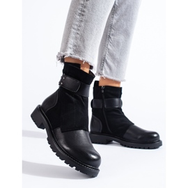 SHELOVET Ladies' black bags with a buckle 1 SHELOVET Ladies' black bags with a buckle 1