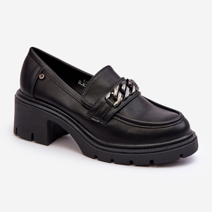 WS1 Leather Women's Low-Heel Shoes Black Blimma 1 WS1 Leather Women's Low-Heel Shoes Black Blimma 1