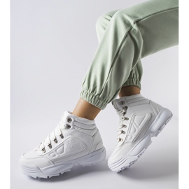 White high warm shoes Kappa 242968 Shivoo 1 White high warm shoes Kappa 242968 Shivoo 1
