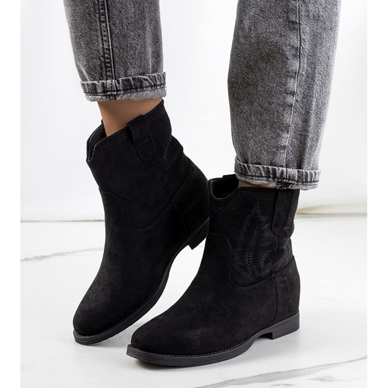 Black ankle boots from Wolfpine 1