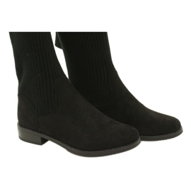M.Daszyński Women's ribbed boots SA62-58 black boots 6 M.Daszyński Women's ribbed boots SA62-58 black boots 6