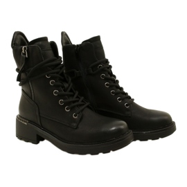 Evento Women's high boots with a zipper black 21bt35-4226 5