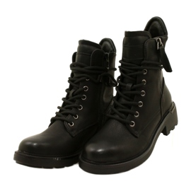 Evento Women's high boots with a zipper black 21bt35-4226 3